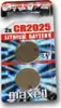 Maxell lit. dugm. baterija CR2025, 2 kom