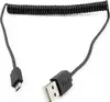 Roline USB2.0 kabel TIP A(M) na Micro USB B(M), spiralni, 1.0m