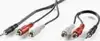 Kabel 1 x 3.5mm Jack M / 2x chinch M, 5 m
