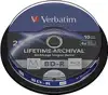 DVD Blu-Ray M-Disc Verbatim BD-R SL 25GB 4× Printable 10 pack spindle (Single Layer)