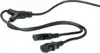 Roline VALUE Y-naponski kabel, 2×IEC, 1.8m