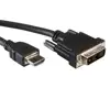 Roline VALUE DVI kabel, DVI-D (18+1) M na HDMI M, plasma kon
