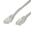 Kabel mrežni UTP, Cat. 6, 0,25m, CCA, 24AWG, Savitljivi, Siv