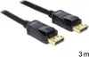 Kabel DELOCK, DP 1.2 (M) na DP (M) 4K, 3.0m
