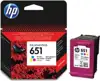 HP 651 Tri-colour Ink Cartridge 