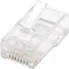 LAN konektor, RJ45 Cat.5e, UTP, pakiranje 100kom., za solid 