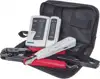 INTELLINET 4-Piece Network Tool Kit, 4-in-1 RJ11/RJ45/USB/BNC Tool Network Kit Composed of LAN Tester, LSA punch down tool, Crimping Tool and Cut and Stripping tool