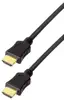 Transmedia HDMI braided cable with Ethernet 2m gold plugs, C