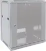 INTELLINET 19" Wallmount Cabinet, 6U, 370 (h) x 570 (w) x 450 (d) mm, Flatpack, Grey