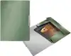 Fascikl klapa s gumicom pp A4 Style Leitz 39770053 metalik zeleni