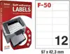 Etikete ILK 97x42,3mm pk100L Fornax F-50