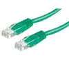 Kabel mrežni UTP, Cat. 6, 0,25m, CCA, 24AWG, Savitljivi, Zel