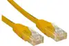 Kabel mrežni UTP, Cat. 5e, 3m, CCA, 26AWG, Savitljivi, Žuti