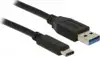 Kabel DELOCK, USB 3.1-A (M) SuperSpeed na USB 3.1-C (M) Supe