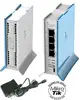 Mikrotik RB941-2nD hAP Lite, 650MHz CPU, 32MB RAM, 4×LAN, 2.4Ghz 802.11b/g/n, integrirana antena, RouterOS L4, plastično kućište, PSU