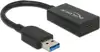 Adapter DELOCK, USB 3.1-A gen2 (M) na USB 3.1-C gen2 (Ž), aktivni, 0,15m