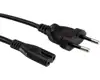 Roline VALUE Euro naponski kabel, 2-pin, crni, 5.0m