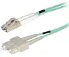 Transmedia Fibre optic MM OM4 Duplex Patch cable LC-SC 3m