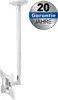 Transmedia LCD Flat Screen (25-76 cm) Ceiling Bracket, White
