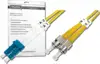 Digitus LC-ST SM Duplex Fiber Optic Patch Cord, 2m