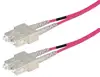 Transmedia Fibre optic MM OM4 Duplex Patch cable SC-SC 1m
