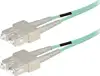 Transmedia Fibre optic MM OM4 Duplex Patch cable SC-SC 15m