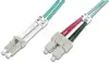 Digitus LC-SC MM OM3 Duplex Fiber Optic Patch Cord 2m