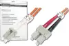 Digitus LC-SC MM Duplex Fiber Optic Multimode Patch Cord 1m