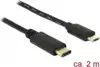 Kabel DELOCK, USB-C 2.0(M) na micro USB-B (M), 2m