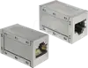 Adapter DELOCK, cat.5e modular Coupler (metalni), RJ45 Ž/Ž (spojnica)