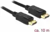 Kabel DELOCK, DisplayPort (M) na DisplayPort (M), 4K, 10m