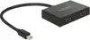 Razdjelnik DELOCK, mini DisplayPort (M) na 2 x HDMI-A 19 pin (Ž)