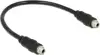 Kabel DELOCK, 3,5mm (Ž) na 3,5mm (Ž), sa maticom, 0.25 m