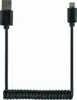 Gembird Coiled Micro-USB cable, 1.8 m, black