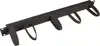 Vodilica kabela, 19" 1U/85 mm, 5 mekih PVC ringova, okretni 360°, crna (RAL 9005)