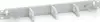 Vodilica kabela, 19" 1U/75mm, 5 plast. ringova, svjetlo siva