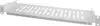 Polica 19" 1U/150 mm, perforirana, do 5 kg, svjetlo siva (RA