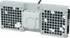 Vent. ploča za ormar zidni (2 ventilatora, termostat i prekidač), svjetlo siva (RAL 7035)