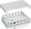 Modularna priključnica NŽ za Keystone 12-struka, bijela (RAL 9010)