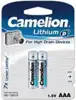 Baterija litijeva 1,5V AAA, Li-FeS2,blister 2 kom, Camelion