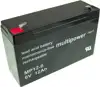 Baterija akumulatorska 6V 12 Ah 151x50x94 mm, Multipower