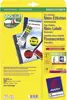 Etikete LK fi-63,5mm pk25L Zweckform L7670R-25 neon crvene