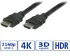 HDMI Ultra HD kabel sa mrežom, M/M, crni, 5.0m