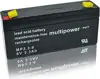 Baterija akumulatorska 6V 3,3 Ah 133x34x65 mm, Multipower