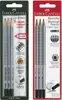 Olovka grafitna HB s gumicom Grip 2001 pk3 Faber Castell 117298 blister