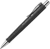 Olovka kemijska gumirana Poly Ball Faber Castell 241199 crna