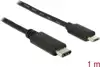 Kabel DELOCK, Type C USB 2.0(M) na micro USB-B (M), 1m