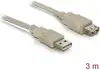 Kabel DELOCK, USB 2.0, USB-A (M) na USB-A (Ž), produžni, 3m
