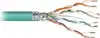 Transmedia SFTP-Cable, Stranded Wire, CAT5e. green, on spool, 100 m