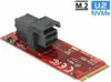 Adapter PCI-E, DELOCK, M.2 Key M i SFF-8643 NVMe